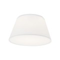 Sufitowa lampa biała z materiałowym kloszem do salonu 11204 TK Lighting