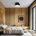 Czarna lampa sufitowa do sypialni z stylowym abażurem z tkaniny 11206 TK Lighting