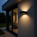 Zewnętrzny kinkiet LED ARIUS czarny 3000K 480lm 10w góra dół 18204 TK Lighting