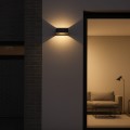 Zewnętrzny kinkiet LED ARIUS czarny 3000K 480lm 10w góra dół 18204 TK Lighting
