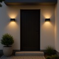 Zewnętrzny kinkiet LED ARIUS czarny 3000K 480lm 10w góra dół 18204 TK Lighting