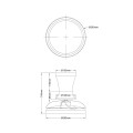 Lampa sufitowa 1500lm z wentylatorem wiatrakiem do sypialni 18199 TK Lighting