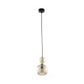 Lampa sufitowa pojedyncza do przytulnego salonu szklany klosz 11040 TK Lighting