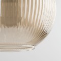 Lampa sufitowa pojedyncza do przytulnego salonu szklany klosz 11040 TK Lighting