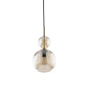 Lampa sufitowa pojedyncza do przytulnego salonu szklany klosz 11040 TK Lighting