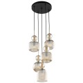 Elegancka lampa wisząca do salonu, styl glamour, szklane klosze 11043 TK Lighting