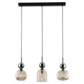 Lampie wisząca ze szklanymi kloszami SOPHIA GREEN do jadalni 11147 TK Lighting