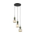Lampa wisząca do eleganckich wnętrz szklane dzwoneczkowe klosze 11148 TK Lighting