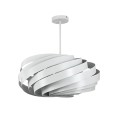 Lampa sufitowa biała designerski klosz, do jadalni nad stół 6136 TK Lighting