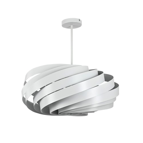 Lampa sufitowa biała designerski klosz, do jadalni nad stół 6136 TK Lighting
