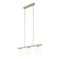 Minimalistyczna lampa wisząca z ryflowanymi kloszami na listwie 11079 TK Lighting