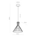 SAHARA LAMPA WISZĄCA 1 300 3350 TK Lighting