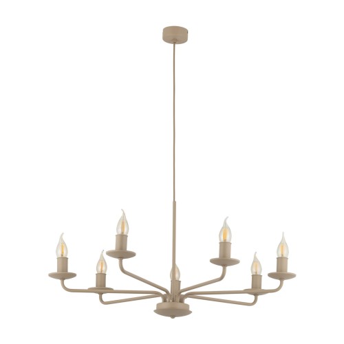Klasyczny żyrandol świecznikowy z 7 ramionami na gwint E14 11346 TK Lighting