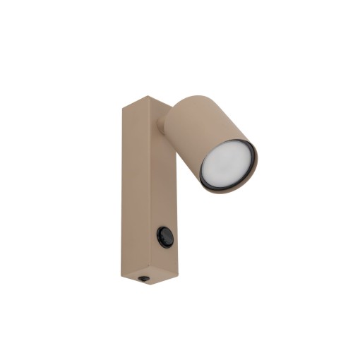 Kinkiet do sypialni z ruchomym kloszem i włącznikiem na rozecie Lighting 11363 TK Lighting