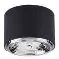 Oprawa natynkowa spot czarny okrągła tuba MORIS BLACK 3366 TK Lighting