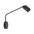 Czarny kinkiet do sypialni z włącznikiem i długim ramieniem 11361 TK Lighting