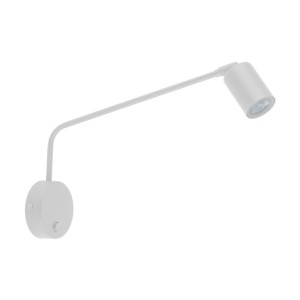 Biały kinkiet z włącznikiem i długim ramieniem 1xGU10 11362 TK Lighting