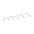 Biała długa listwa sufitowa z reflektorkami 127cm nad stół 11369 TK Lighting