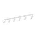 Biała długa listwa sufitowa z reflektorkami 127cm nad stół 11369 TK Lighting