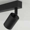 Czarna długa listwa sufitowa z reflektorkami 127cm nad stół 11370 TK Lighting