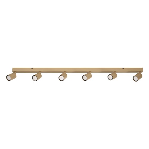 Listwa sufitowa z 6 spotami na GU10 do biura, gabinetu 11371 TK Lighting
