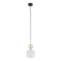 Lampa wisząca SOPHIA gwint E14 moc 10W styl glamour szklany klosz | czarny 11589 TK lighting