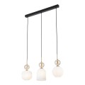 Lampa wisząca na listwie ze szklanymi, ryflowanymi kloszami 11591 TK Lighting