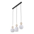 Lampa wisząca na listwie ze szklanymi, ryflowanymi kloszami 11591 TK Lighting