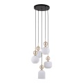 Elegancka lampa z 5 wiszącymi kloszami 5XE14 11593 TK Lighting