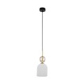 Pojedynczy szklany zwis nad stół, gwint 1XE14 11020 TK Lighting