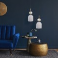 Pojedynczy szklany zwis nad stół, gwint 1XE14 11020 TK Lighting