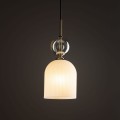 Pojedynczy szklany zwis nad stół, gwint 1XE14 11020 TK Lighting