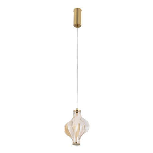Lampa wisząca ze szklanym kloszem o nieregularnym kształcie 18212 TK Lighting