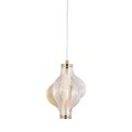 Lampa wisząca ze szklanym kloszem o nieregularnym kształcie 18212 TK Lighting
