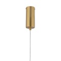 Nowoczesna lampa wisząca LED 22W, bursztynowy klosz 18214 TK Lighting