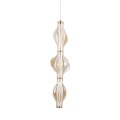 Nowoczesna lampa wisząca LED 22W, bursztynowy klosz 18214 TK Lighting