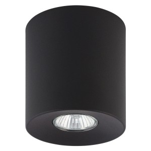 Oprawa natynkowa spot czarny okrągła tuba ORION BLACK 3239 TK Lighting