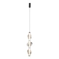 Lampa wisząca designerska LED 22W, szklany grafitowy klosz 18215 TK Lighting