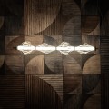 Lampa wisząca ze szklanym, poziomym kloszem nad stół LED 30W 18216 TK Lighting