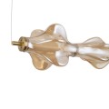 Lampa wisząca ze szklanym, poziomym kloszem nad stół LED 30W 18216 TK Lighting