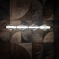 Lampa wisząca ze szklanym, grafitowym kloszem nad stół LED 30W 18217 TK Lighting