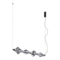 Lampa wisząca ze szklanym, grafitowym kloszem nad stół LED 30W 18217 TK Lighting