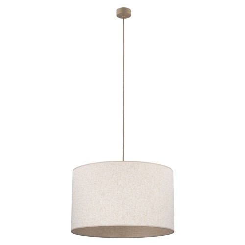 Lampa wisząca VELLUM gwint E27 moc 15W styl glamour klosz tkanina | sabia 10753 TK lighting