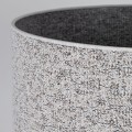 Lampa podłogowa VELLUM gwint E27 moc 15W styl glamour klosz tkanina | czarny 16166 TK lighting