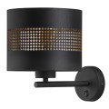Kinkiet ścienny elegancki abażur 1xE27, nowoczesne oświetlenie 3210 TK Lighting