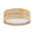 Lampa sufitowa do sypialni, klosz z rafii 45cm 11598 TK Lighting