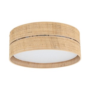 Lampa sufitowa do sypialni, klosz z rafii 45cm 11598 TK Lighting