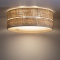 Lampa sufitowa do sypialni, klosz z rafii 45cm 11598 TK Lighting