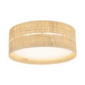 Lampa sufitowa do sypialni, klosz z rafii 45cm 11598 TK Lighting