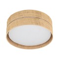 Lampa sufitowa do sypialni, klosz z rafii 45cm 11598 TK Lighting